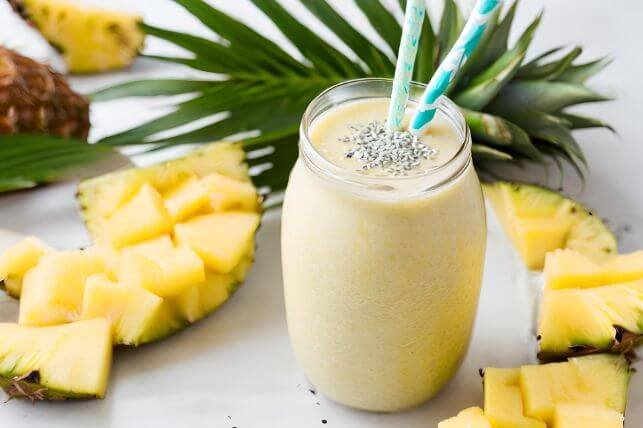 Tropical Coconut Water Smoothie