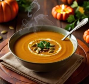 Creamy Pumpkin Soup1