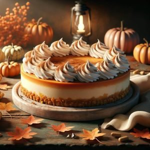 Keto Pumpkin Cheesecake