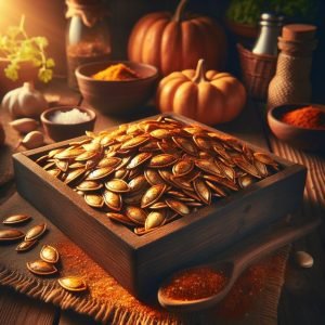 Spiced Pumpkin Seed Snacks