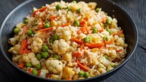 Cauliflower Fried Rice Recipe