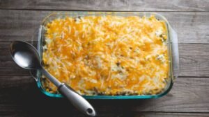 Cheesy Ground Beef Casserole Recipe