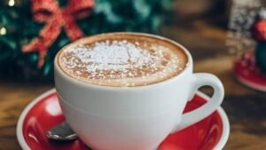 Warm up this holiday season with a delicious Christmas Cappuccino! Easy to make and filled with festive flavors, it’s the ultimate holiday coffee treat for cozy mornings. #ChristmasCappuccinoRecipe #HolidayDrinks #SeasonalCoffee