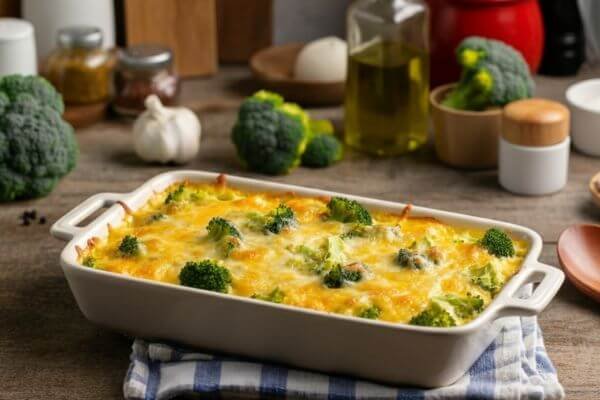 Classic Broccoli Cheese Casserole