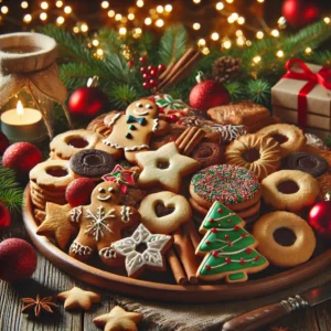 Classic Christmas Cookie Platter