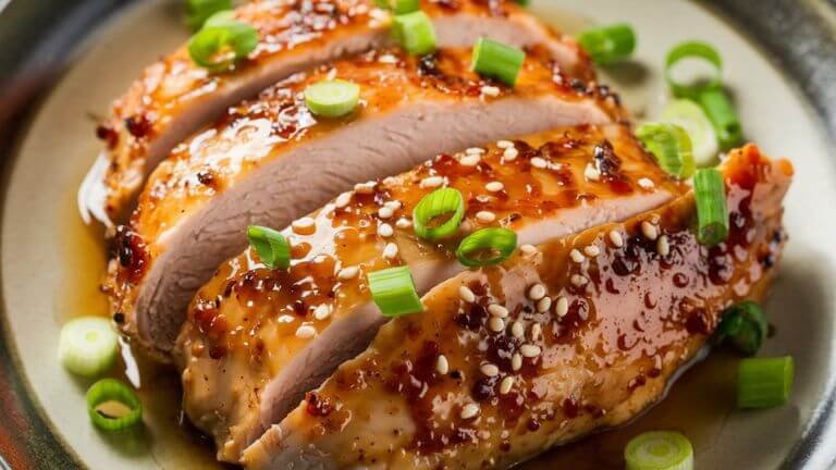 This Honey Garlic Chicken Breast Recipe is sweet, savory, and so easy to make! Perfect for meal prep or a quick dinner, it’s a family favorite everyone will love. #EasyHoneyGarlicChicken #ChickenBreastRecipes #QuickChickenDinner