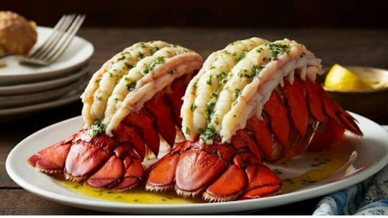 Lobster Tails with Garlic Herb Butter Recipe