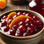 Maple Orange Cranberry Sauce