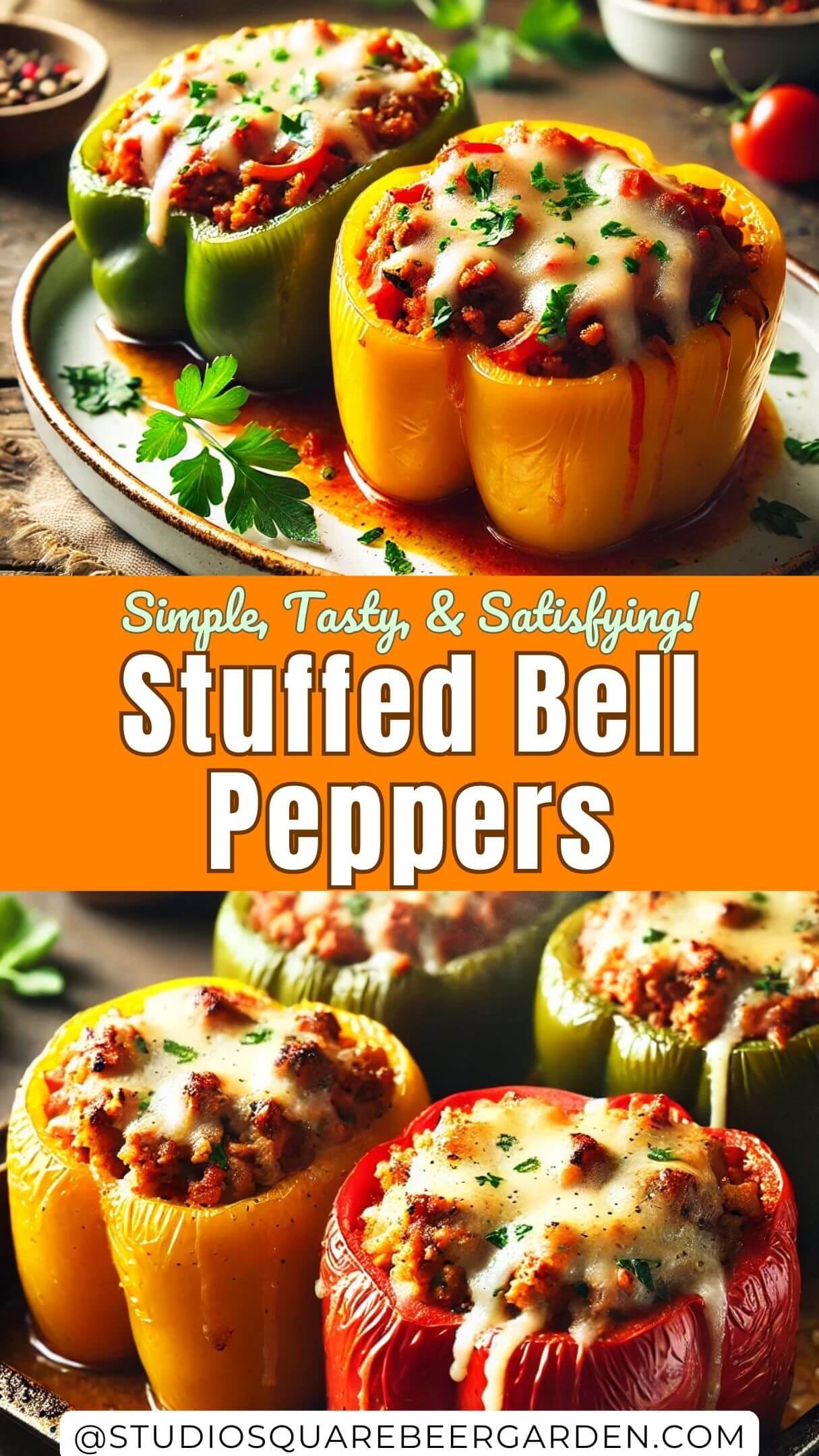 Try this Classic Stuffed Peppers Recipe for a healthy and delicious dinner! Packed with flavorful ingredients and perfect for weeknights or meal prep. A must-try for fans of health dinner recipes! #ClassicStuffedPeppers #StuffedPeppersRecipe #HealthDinner