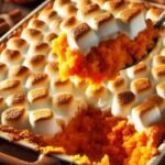 Sweet Potato Casserole with Marshmallo