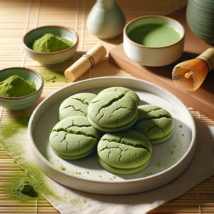 Vegan Matcha Green Tea Cookies