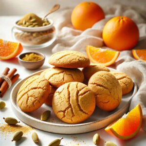 Vegan Orange Cardamom Cookies