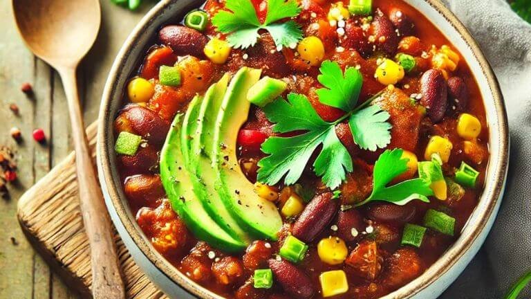 Easy Vegetarian Chili Recipe