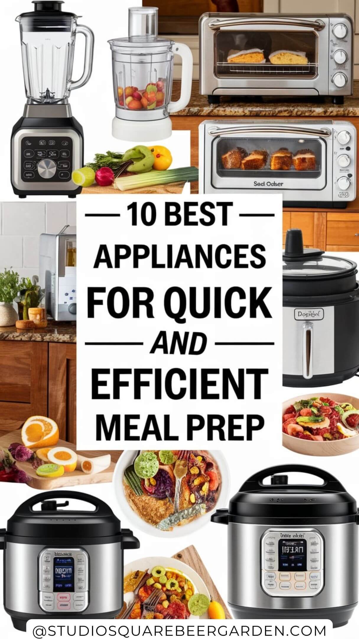 Discover the top 10 must-have kitchen appliances that make meal prep fast and easy! Whether you’re batch cooking or prepping healthy meals, these tools will save you time and effort. A game-changer for your kitchen! 