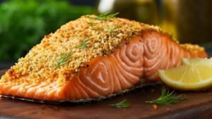 Air Fryer Baked Salmon Recipe