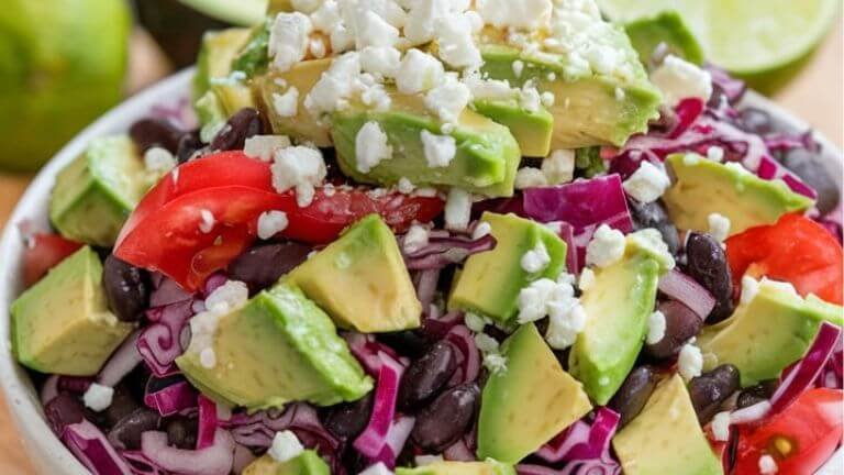 Avocado and Black Bean Salad Recipe