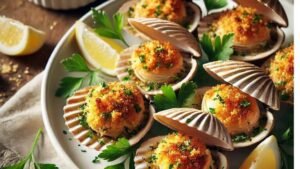 Baked Clams Oreganata