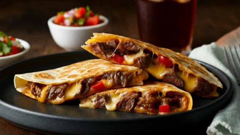 Beef and Cheese Quesadillas Recipe