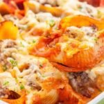 Beef and Cheese Stuffed Shells Recipe