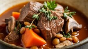 Beef and Lentil Stew Recipe