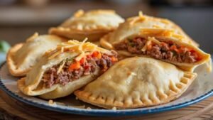 Cheesy Beef Empanadas