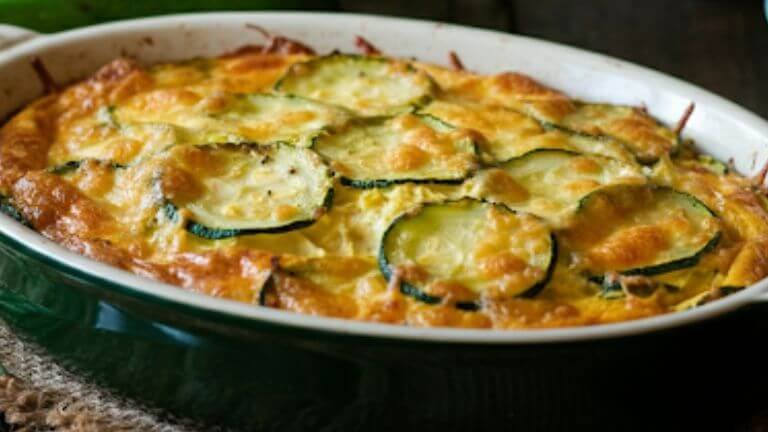 Cheesy Zucchini Casserole Recipe