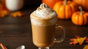 Creamy Pumpkin Spice Chai Latte