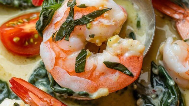 Creamy Tuscan Shrimp Recipe