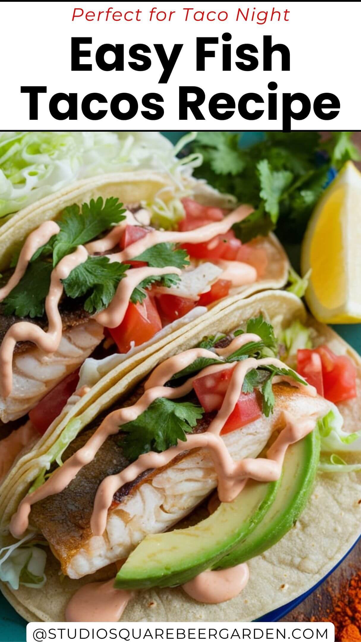 his Easy Fish Tacos Recipe is a weeknight hero! Fresh, flavorful, and ready in under 30 minutes, it’s a healthy dinner idea that’s sure to impress.