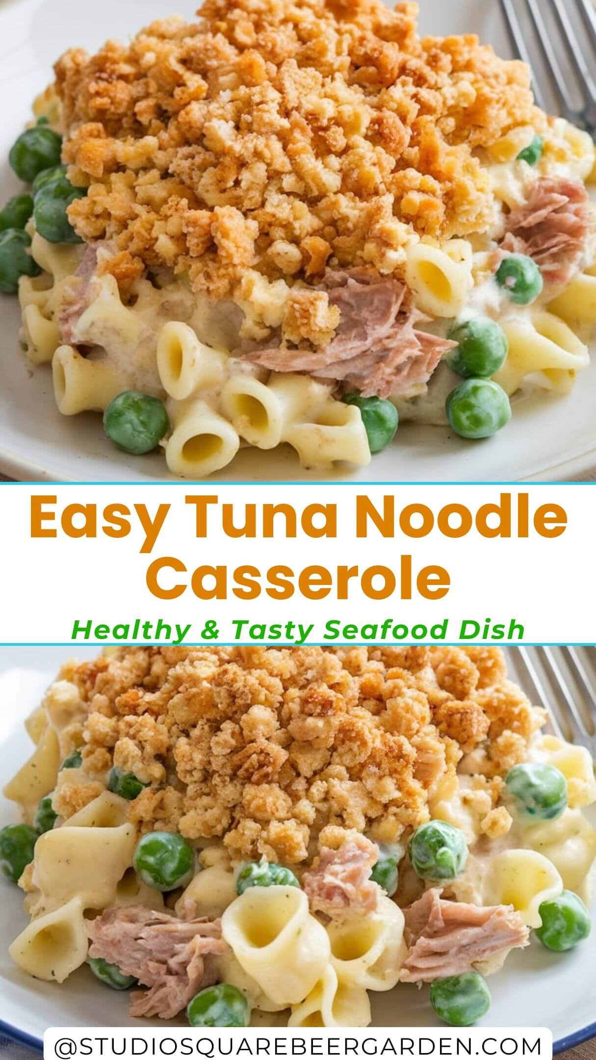 Easy Tuna Noodle Casserole Recipe