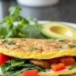 Egg White Veggie Omelette Recipe