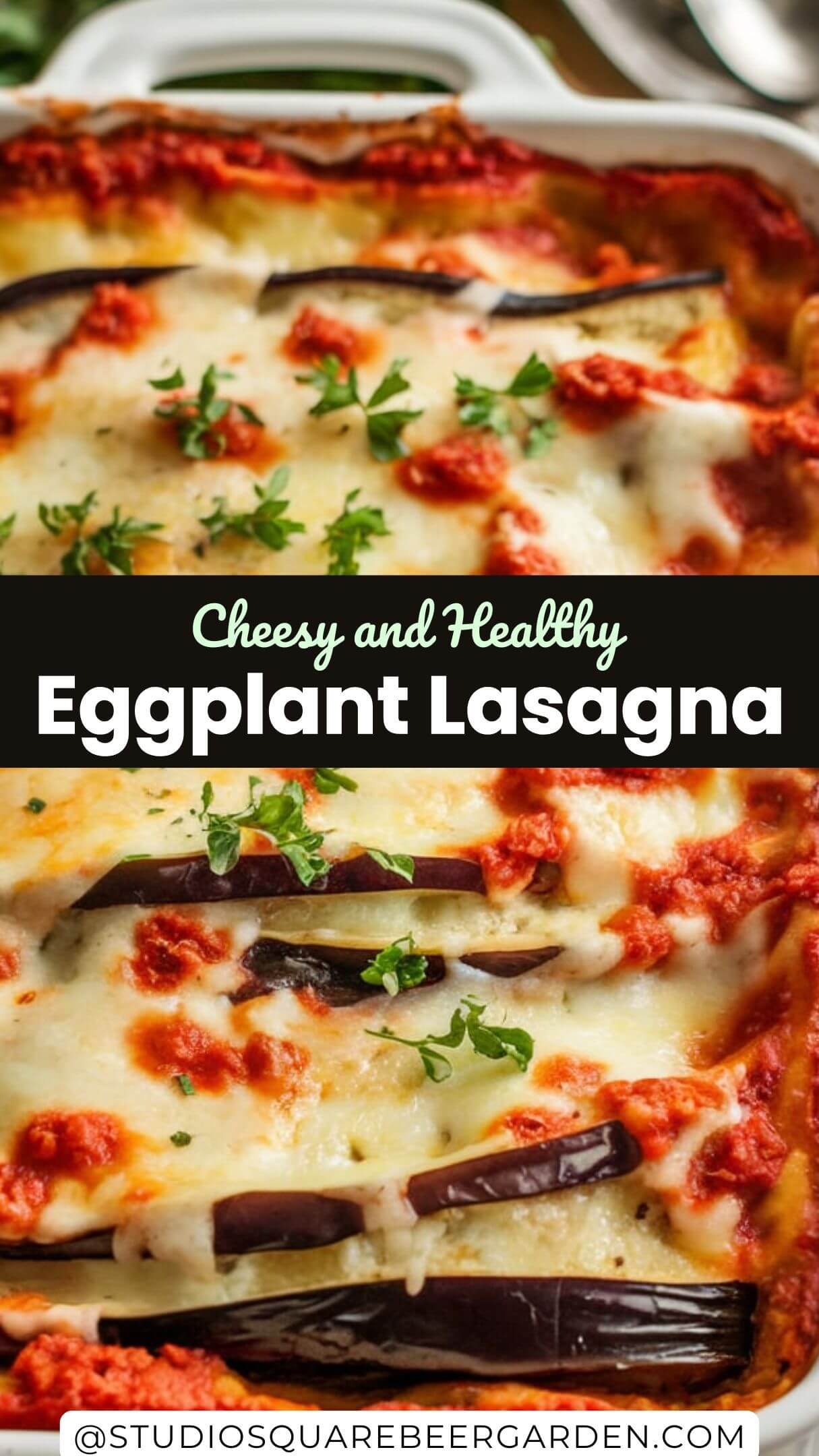 This is the best eggplant lasagna recipe! Packed with cheesy vegetables, fresh eggplant, and savory sausage, it’s a perfect healthy dinner option. #EggplantLasagna #EasyLasagnaRecipe #HealthyDinnerIdeas