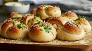 Garlic Parmesan Knots Recipe