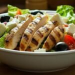 Greek Salad with Grilled Chicken Recipe