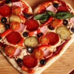 Heart-Shaped Pizza