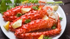 King Crab Legs with Drawn Butter