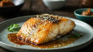 Miso-Glazed Black Cod