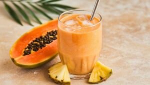 Papaya Pineapple Smoothie