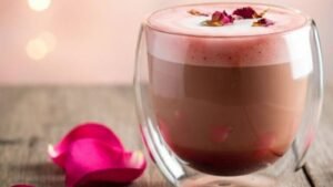 Rose-Infused Latte