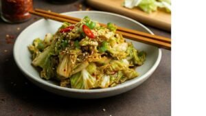 Spicy Stir-Fried Chinese Cabbage Recipe