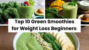 Top 10 Green Smoothies for weight loss beginners! These simple, flavorful recipes are loaded with superfoods to help you slim down while staying satisfied. Perfect for breakfast, snacks, or post-workout energy!