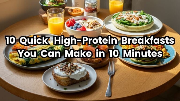 Top 10 Quick and Healthy High-Protein Breakfast Recipes