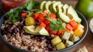 Vegetarian Burrito Bowls Recipe