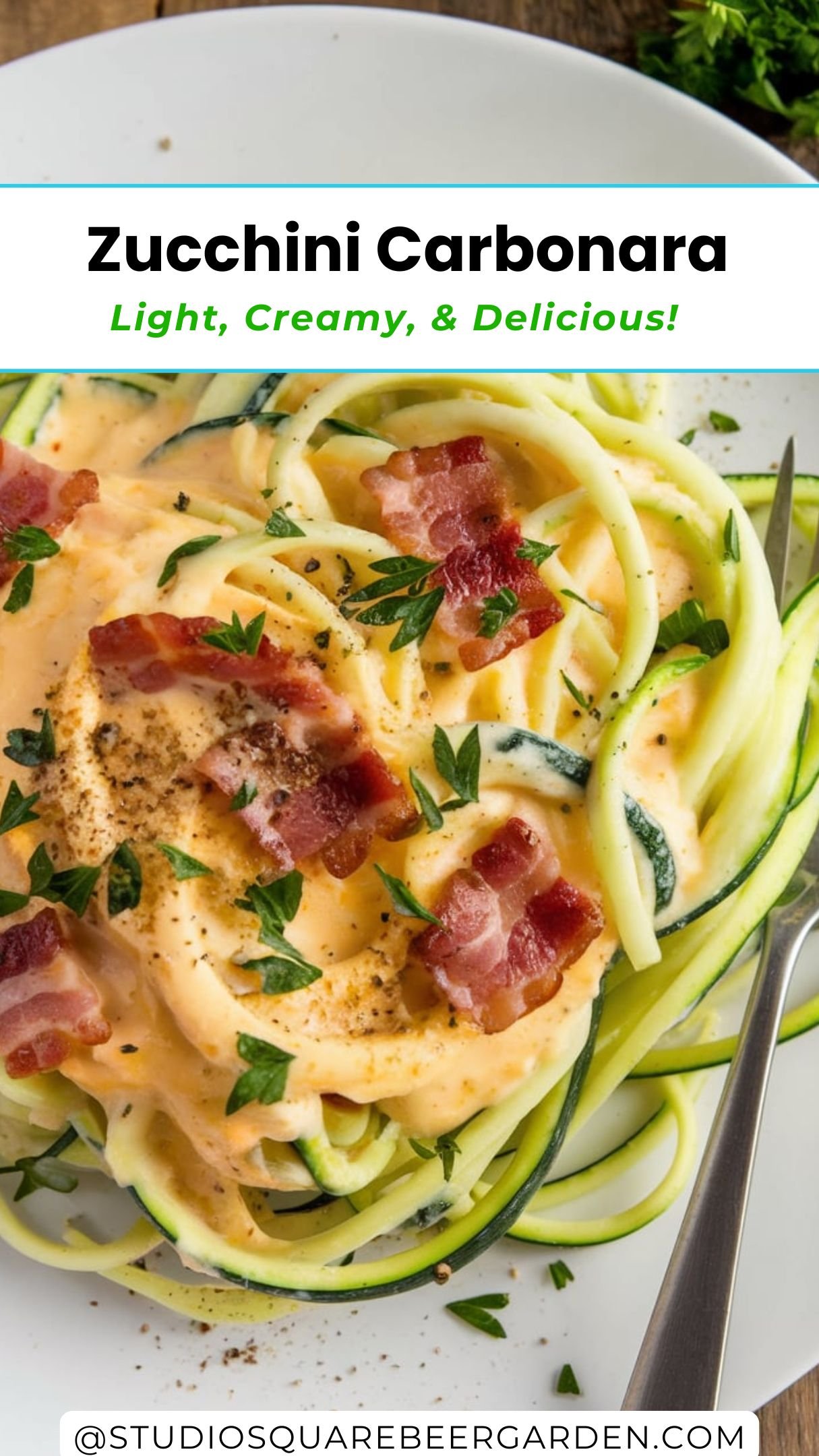 Zucchini Carbonara Recipe