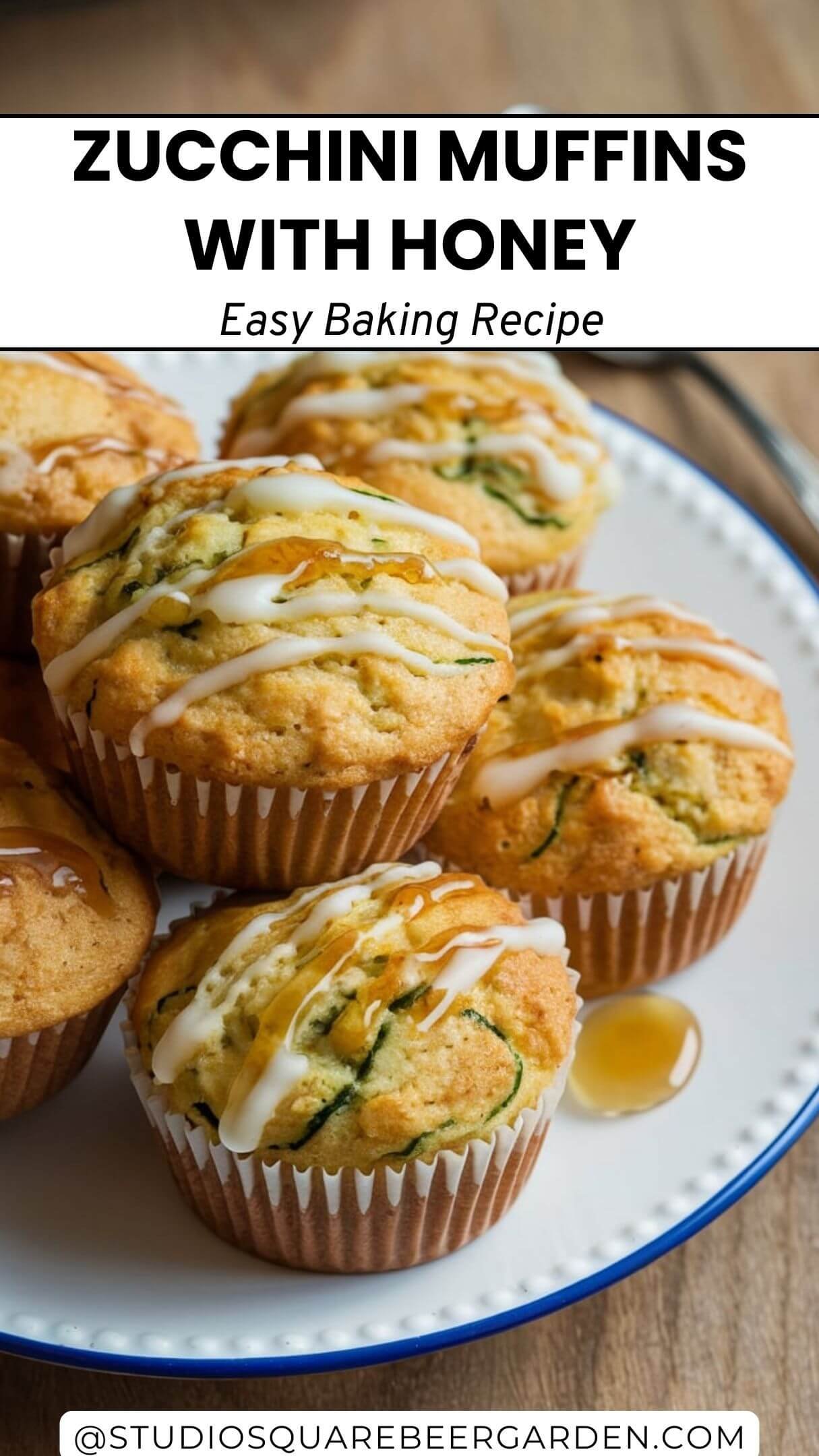 These Zucchini Muffins with Honey are a perfect blend of sweet and healthy! Moist, flavorful, and naturally sweetened with honey, they’re ideal for breakfast, snacks, or a light dessert. Quick and easy to make, these muffins will become your new favorite!