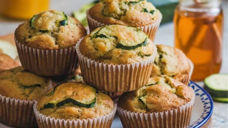 Zucchini Muffins with Honey Recipe