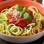 Zucchini Noodles with Marinara Sauce