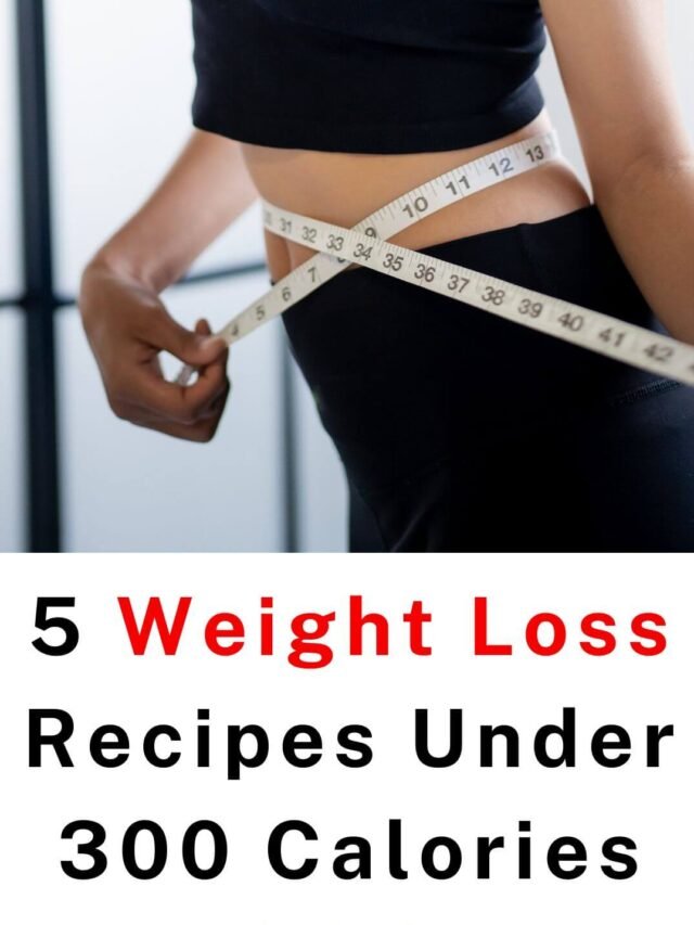 5 Weight Loss Recipes Under 300 Calories | Healthy & Delicious