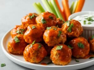 Best Buffalo Chicken Meatballs Recipe