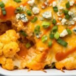 Buffalo Chicken Cauliflower Bake Recipe